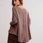 Latte Blues Thermal Top