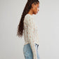 FREE PEOPLE - Let's Party Printed Cardi Top - 