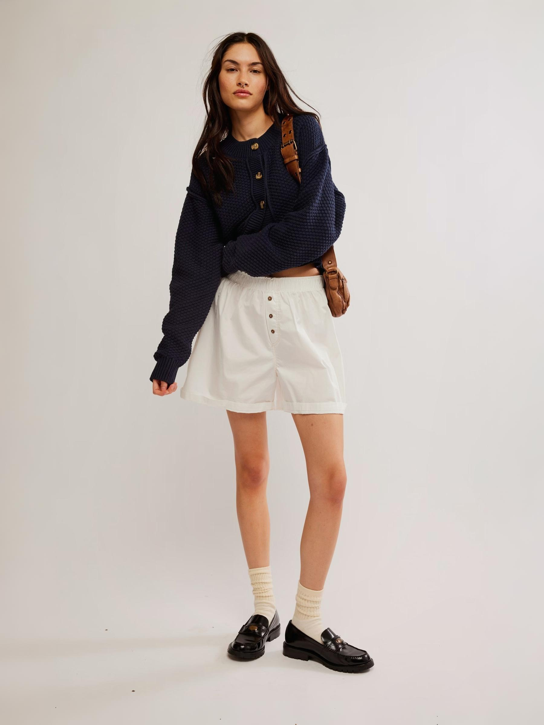 FREE PEOPLE - Lila Cardigan - Sky Captain