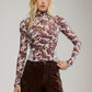 FREE PEOPLE - Lyric Printed Longsleeve Top - 