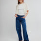 FREE PEOPLE - Mannie Lace Button Down Shirt - 
