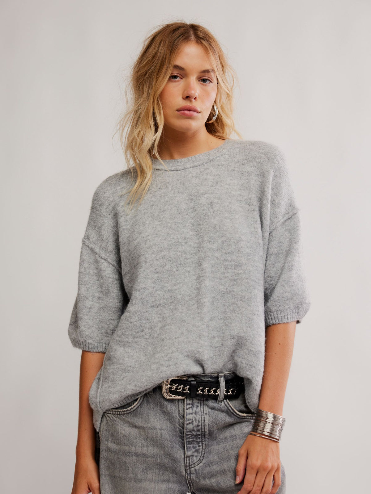 FREE PEOPLE - Margot Sweater Tee - 