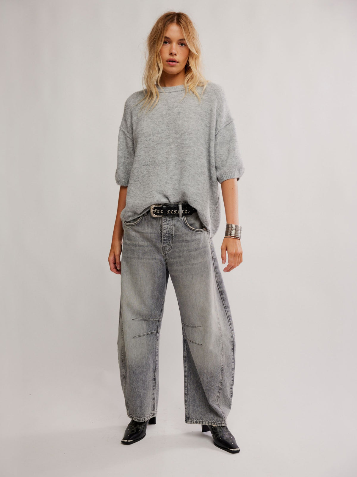 FREE PEOPLE - Margot Sweater Tee - 