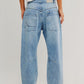 FREE PEOPLE - Moxie Minimalist Barrel Jeans - 