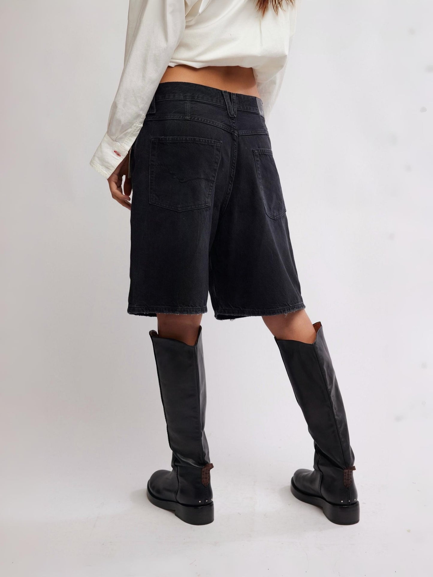 FREE PEOPLE - Montana Denim Shorts - 