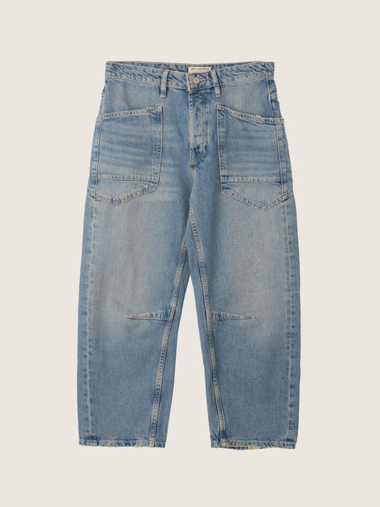 Moxie Minimalist Barrel Jeans