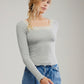 FREE PEOPLE - Oh My Darling Longsleeve Top - 