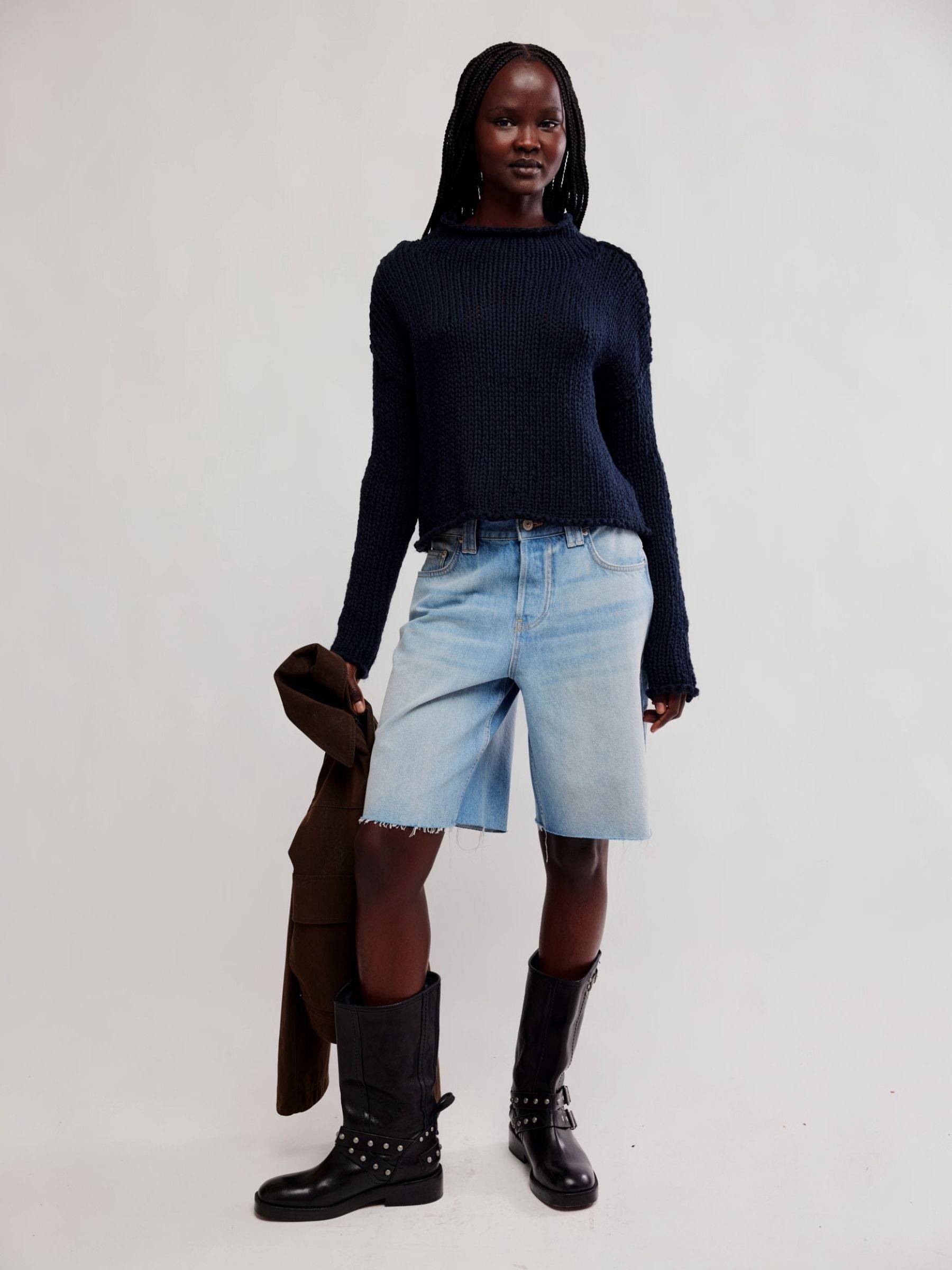FREE PEOPLE - Opal Sweater - Black
