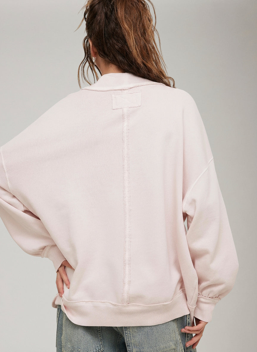 FREE PEOPLE - Palm Springs Pullover Sweatshirt - 