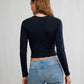 FREE PEOPLE - Protagonist Longsleeve Top - 