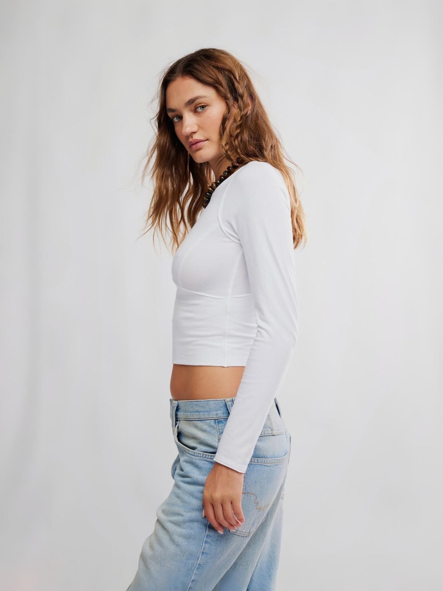 FREE PEOPLE - Protagonist Longsleeve Top - 