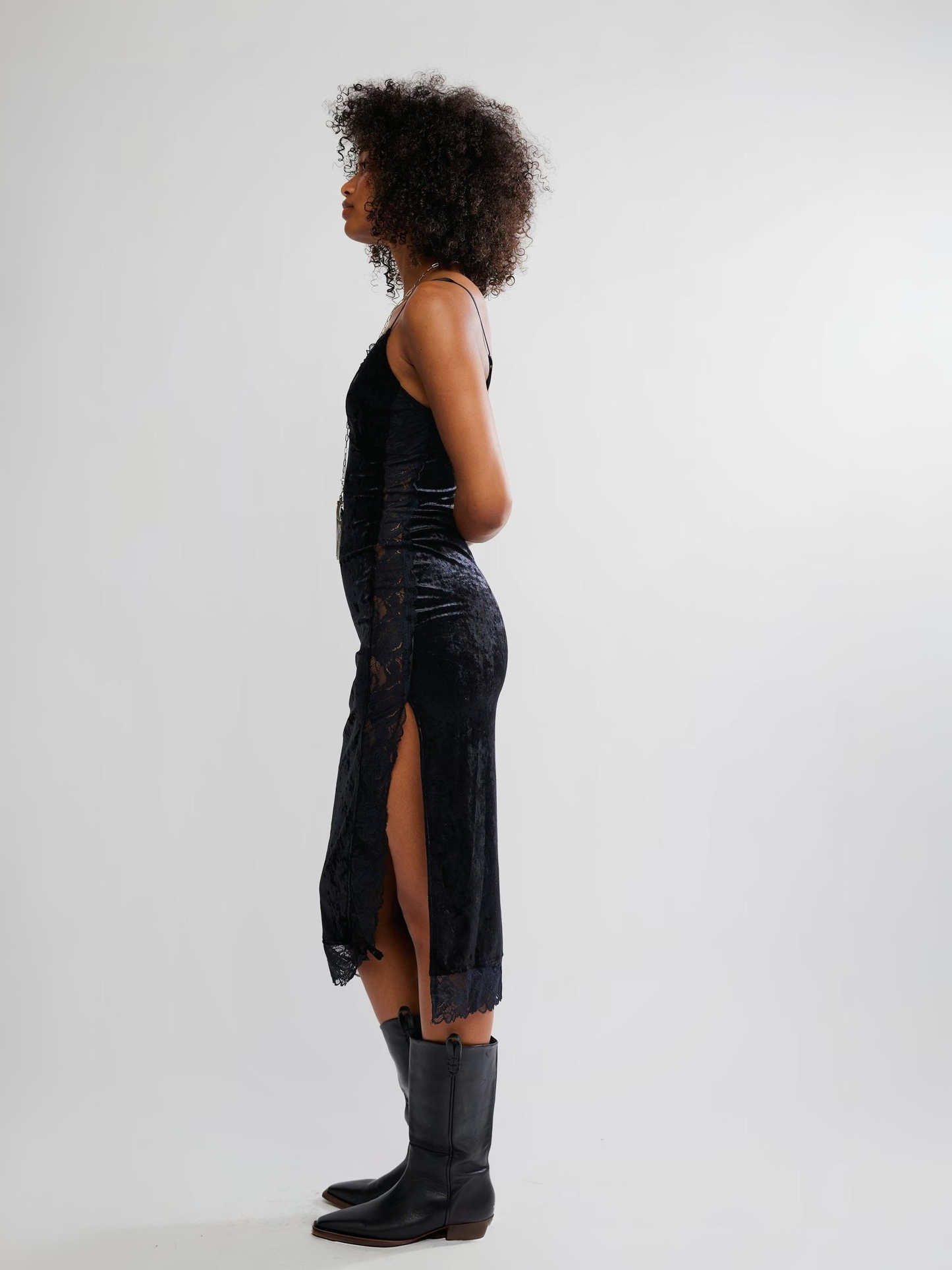 FREE PEOPLE - Raise a Toast Midi Slip Dress - 
