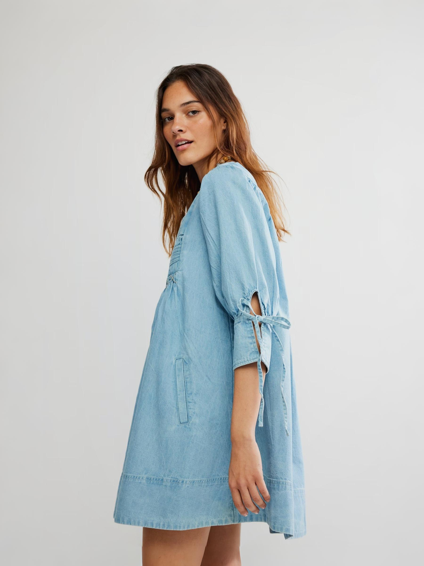 Sonora Denim Mini Dress