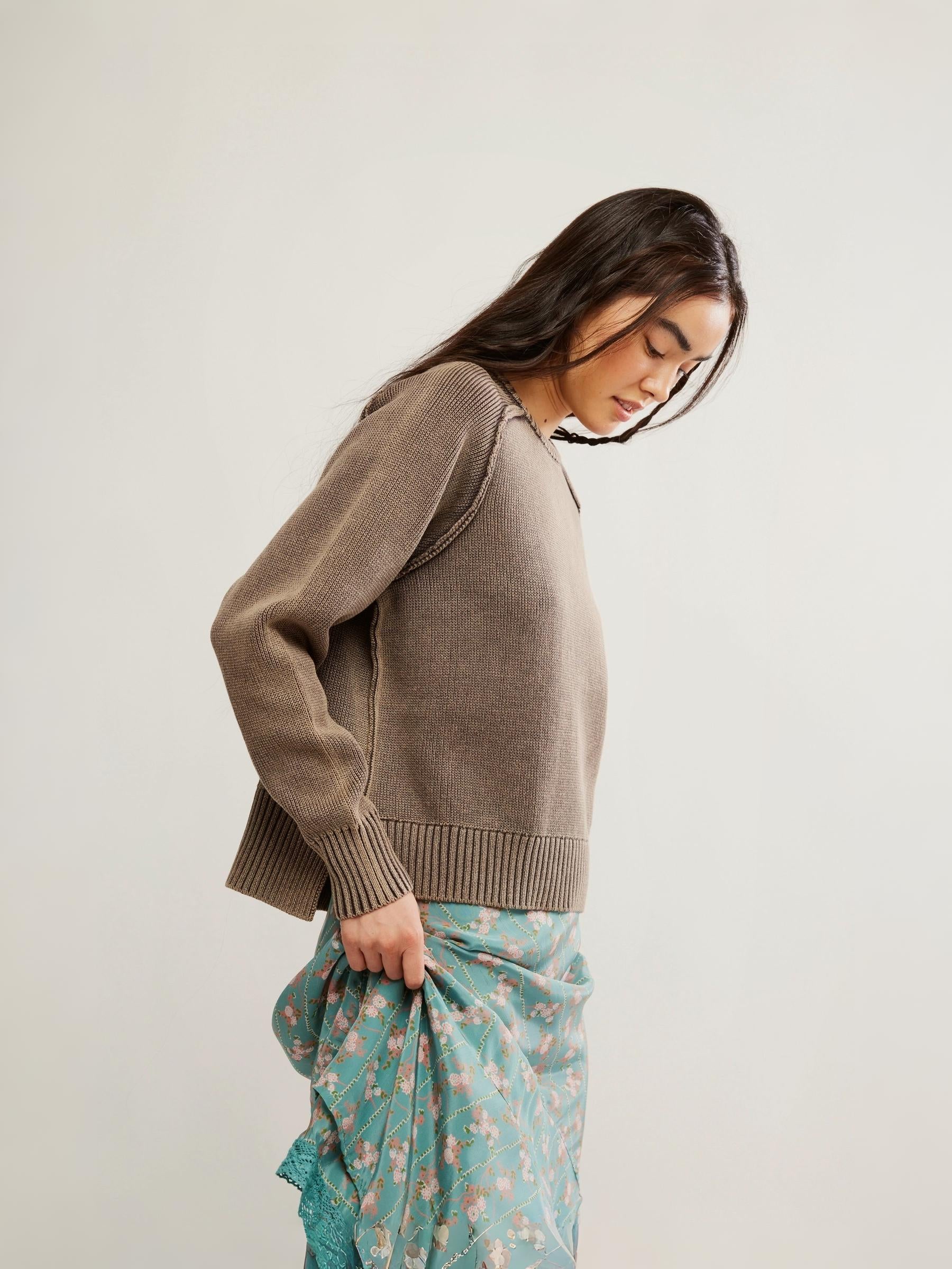 FREE PEOPLE - Spring Street Pullover Sweater - 