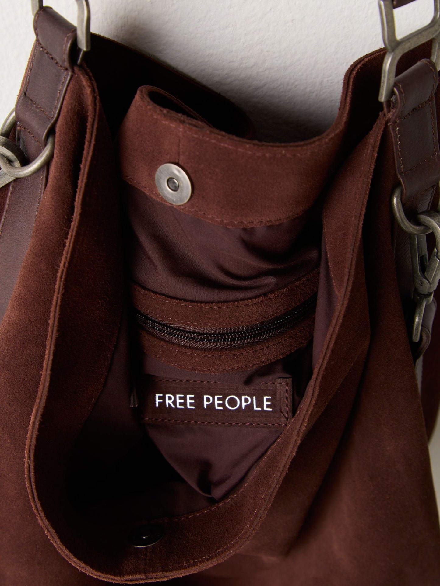 Suzie Suede Slouch Tote Bag