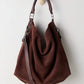 Suzie Suede Slouch Tote Bag