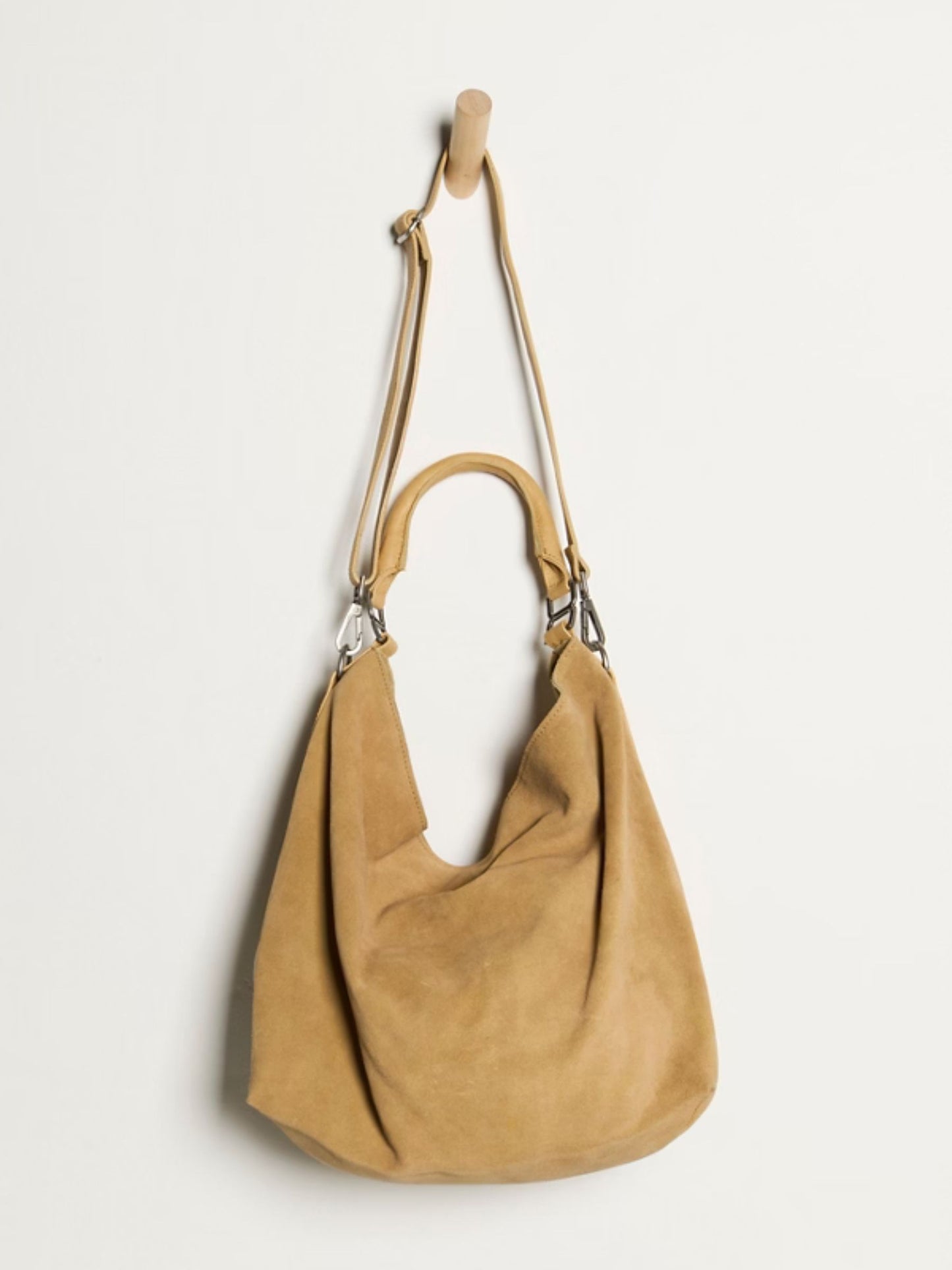 Suzie Suede Slouch Tote Bag
