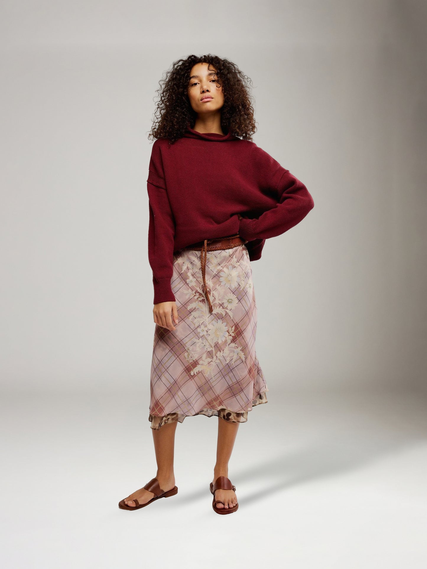 FREE PEOPLE - Torres Roll Neck Sweater - 