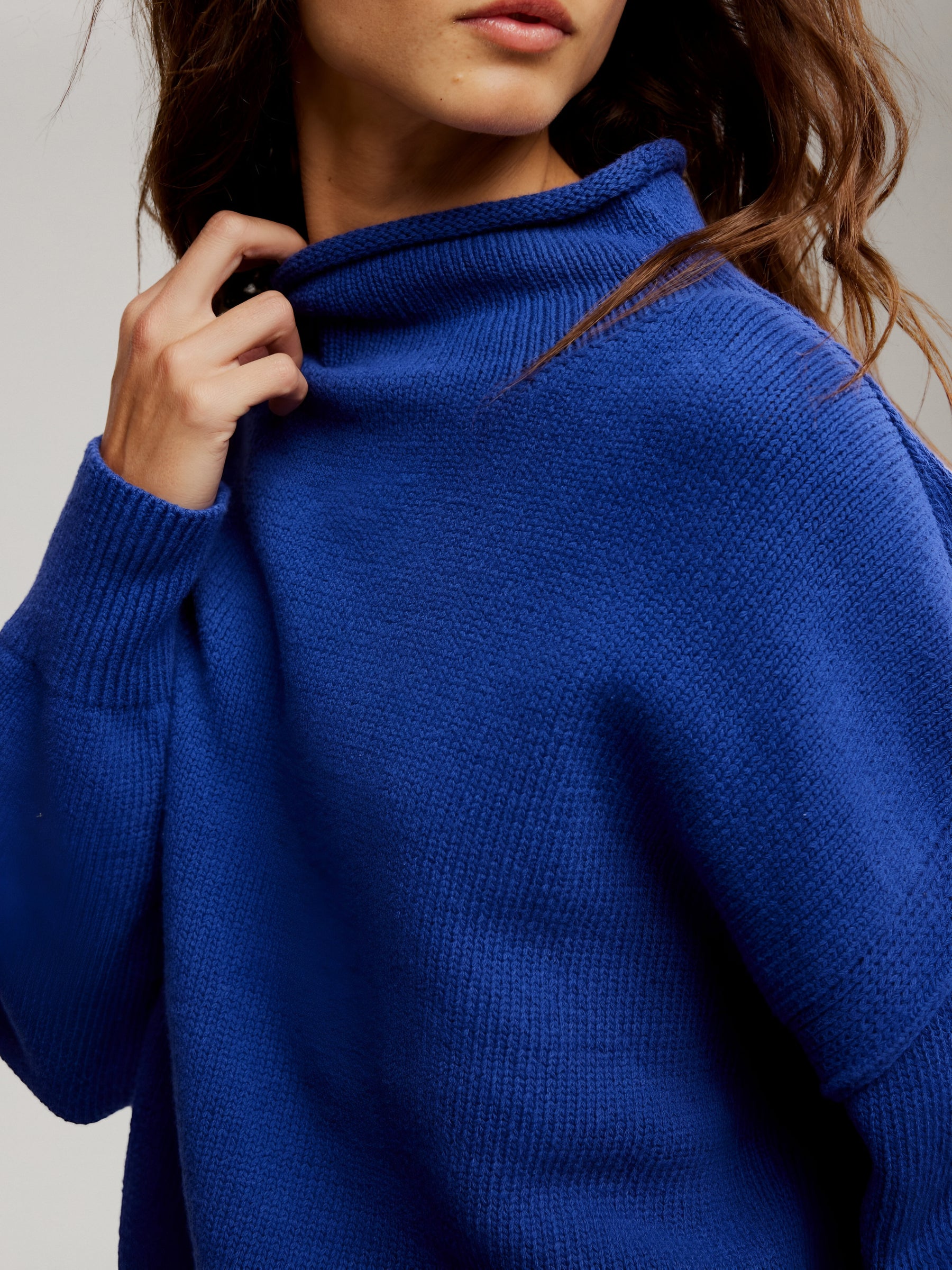 FREE PEOPLE - Torres Roll Neck Sweater - 