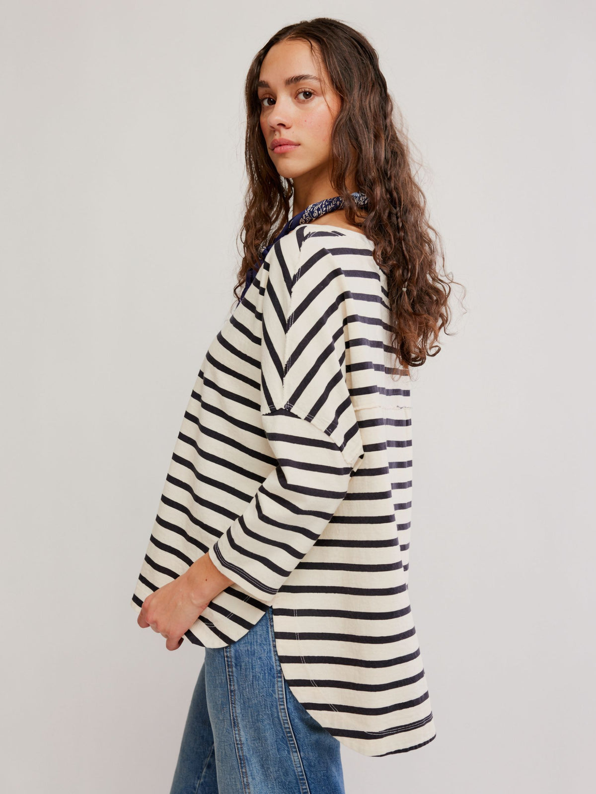 Two Sense Striped Longsleeve T-shirt