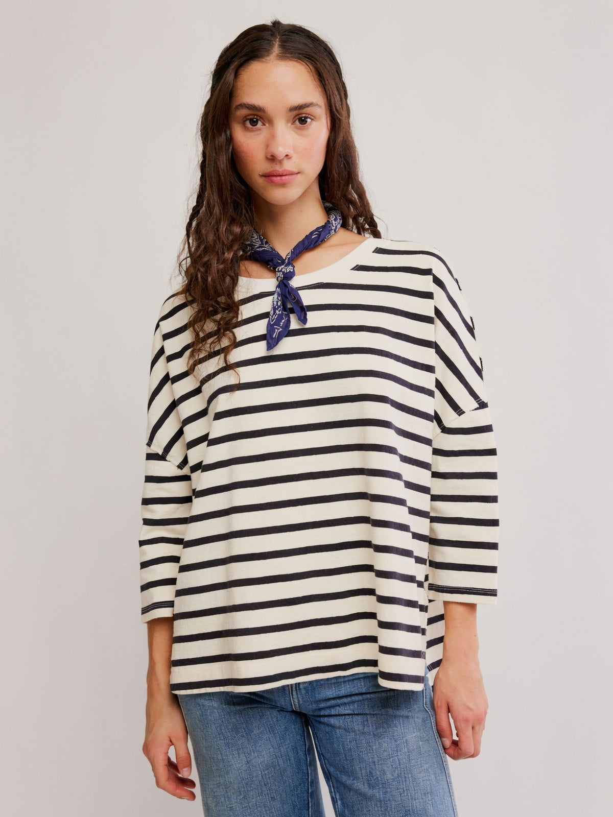 Two Sense Striped Longsleeve T-shirt