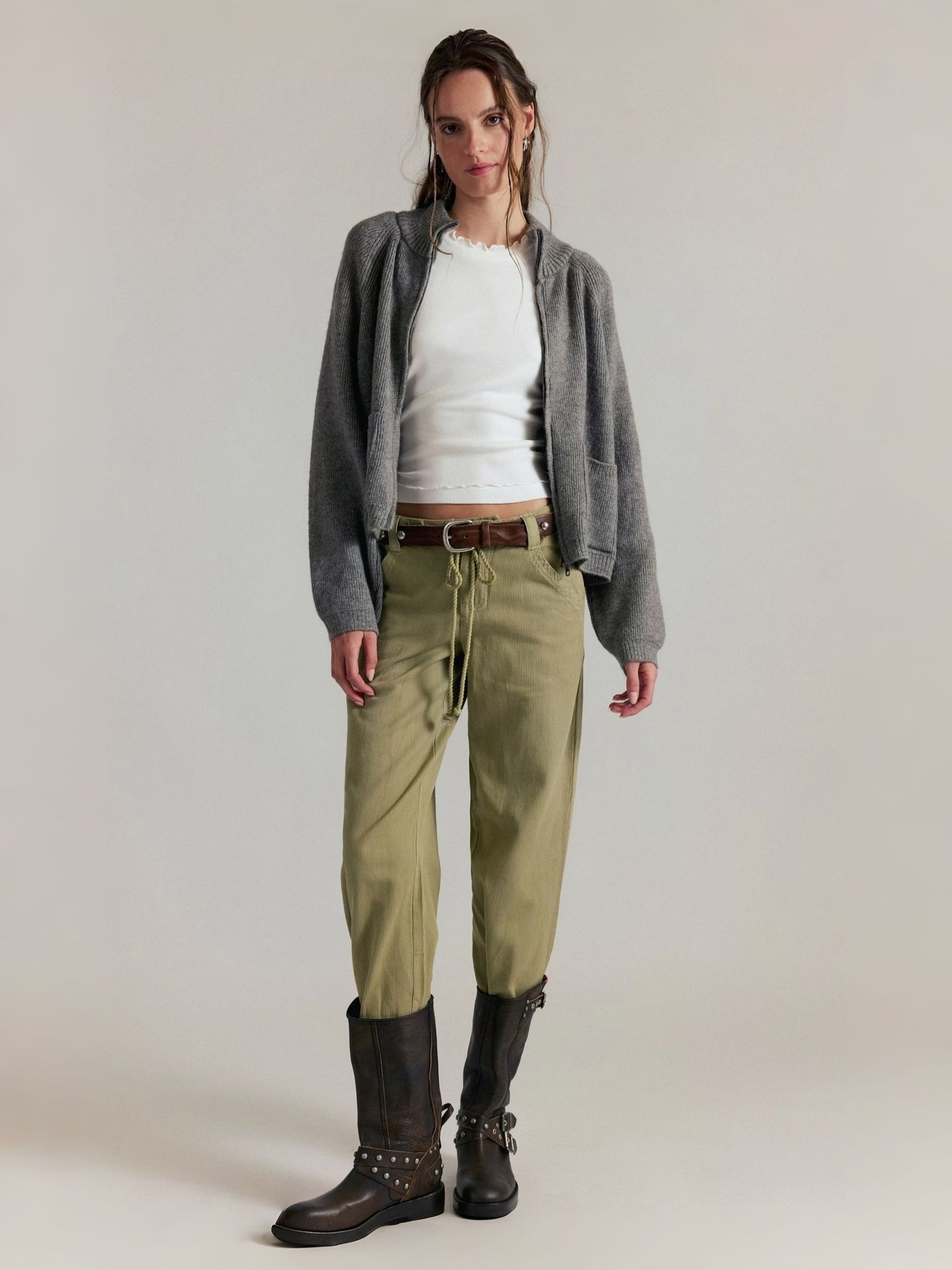 FREE PEOPLE - On It Half Zip Sweater - 