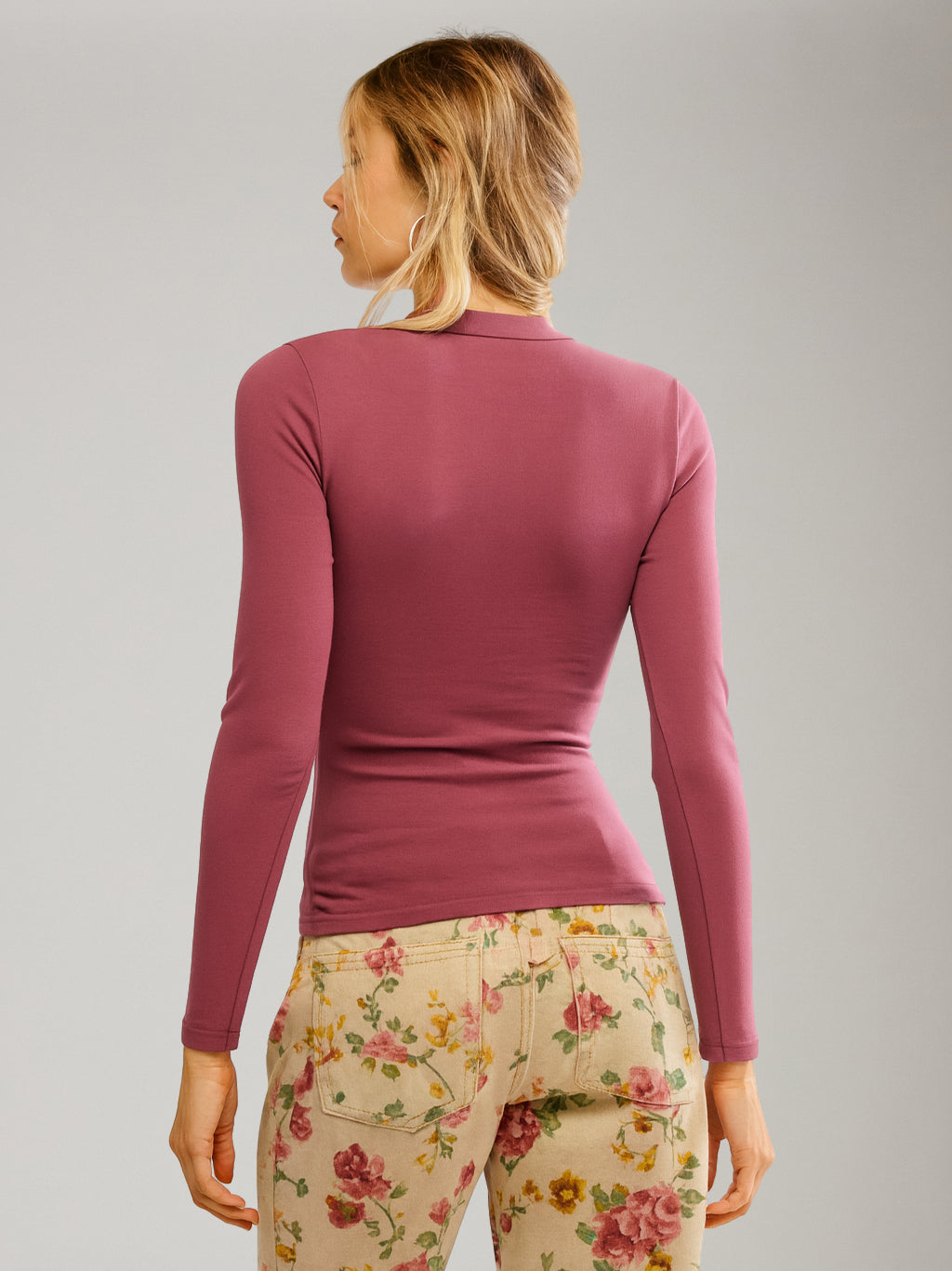 FREE PEOPLE - Wide Awake Longsleeve Top - 