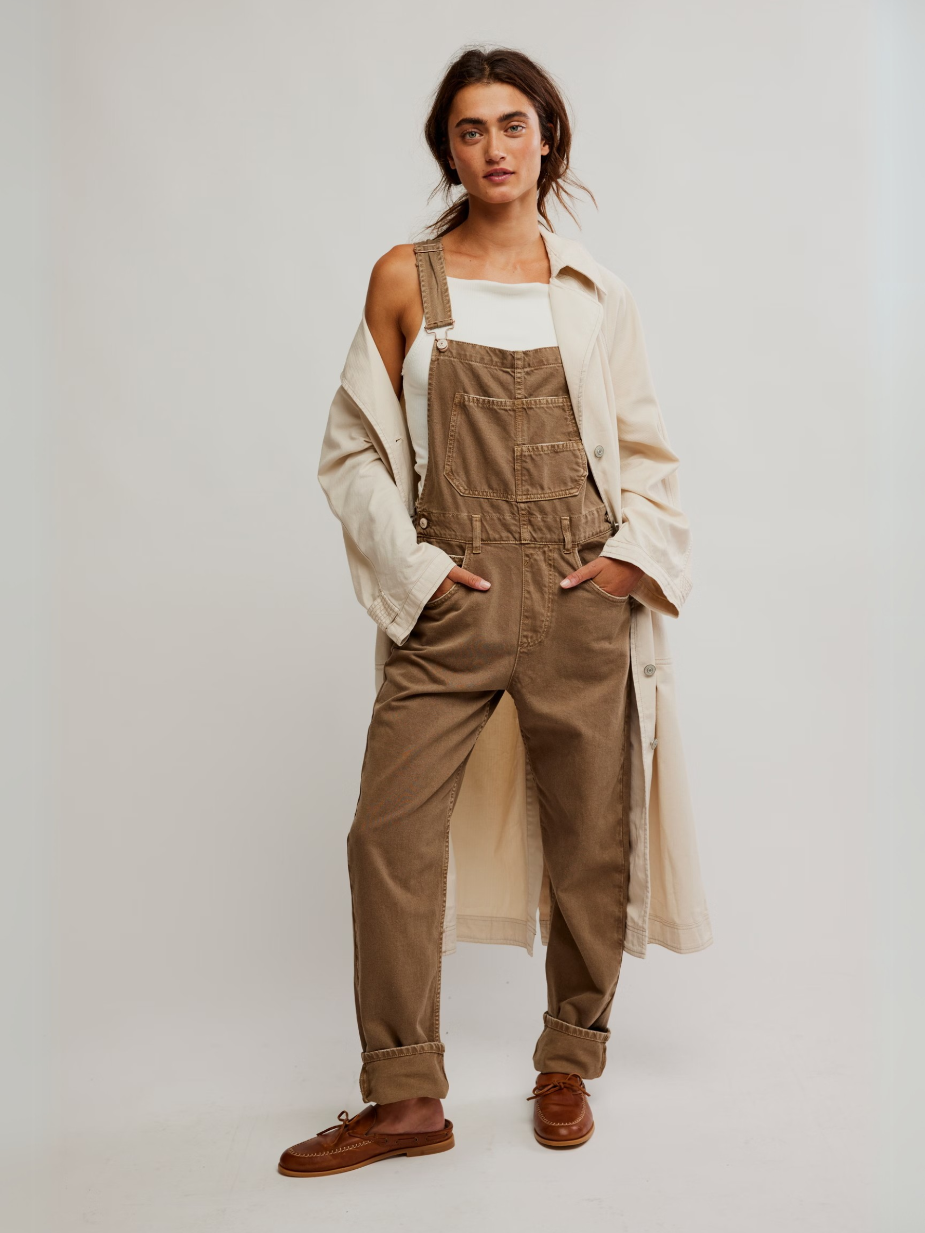 FREE PEOPLE-Ziggy Denim Overall - Lasso-Lasso