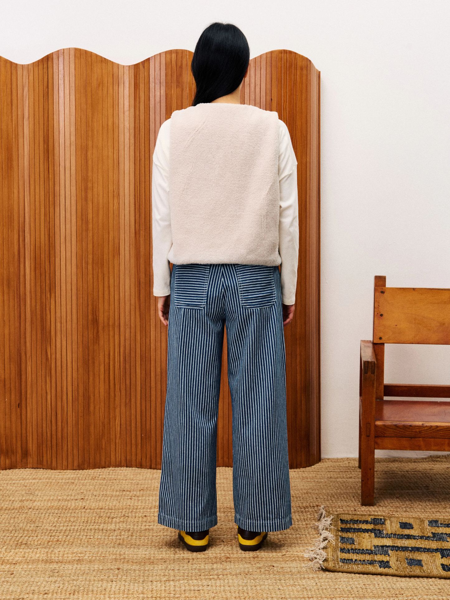 FRNCH - Bleuet Stripe Jean - 
