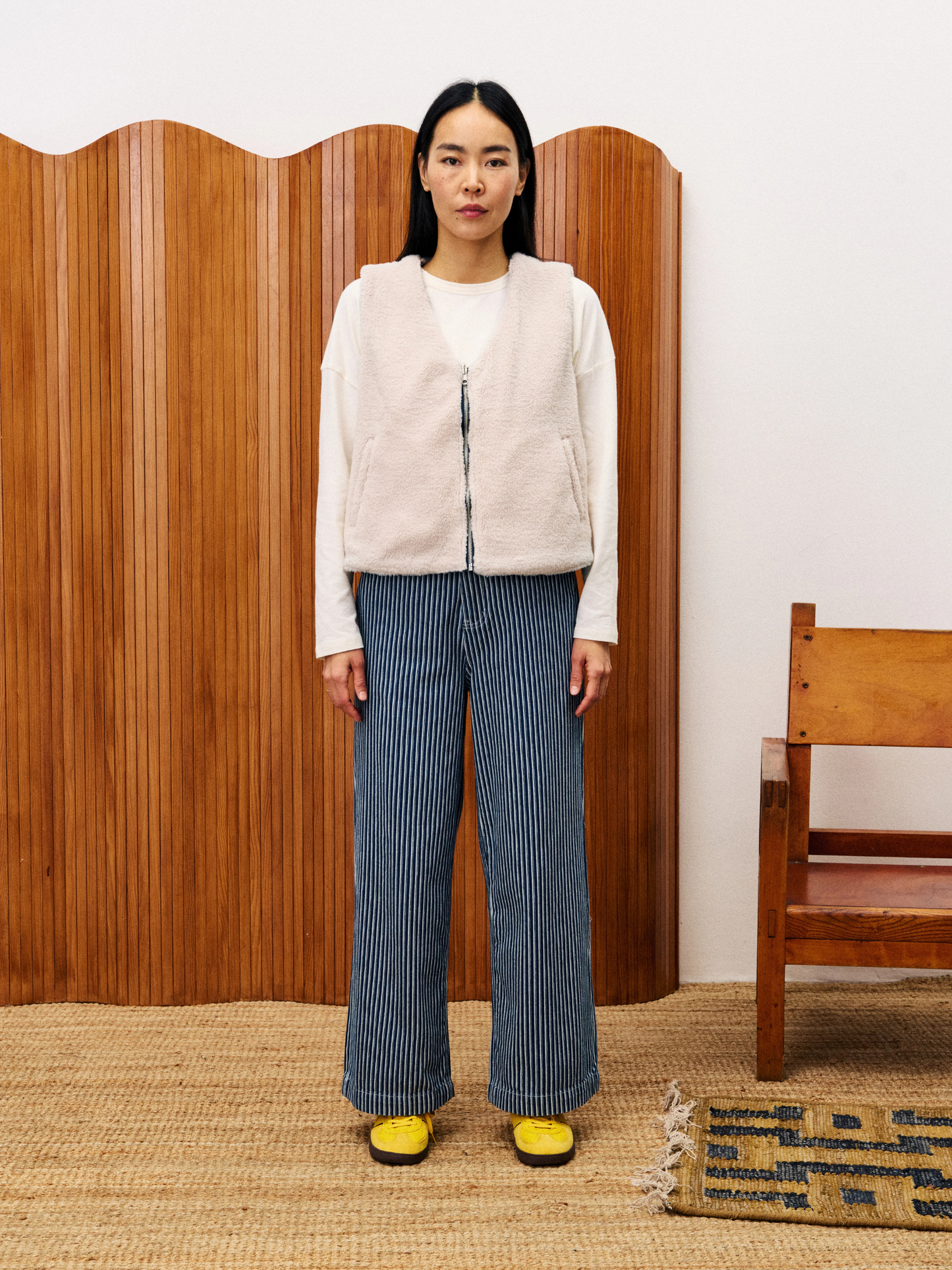 FRNCH - Bleuet Stripe Jean - 