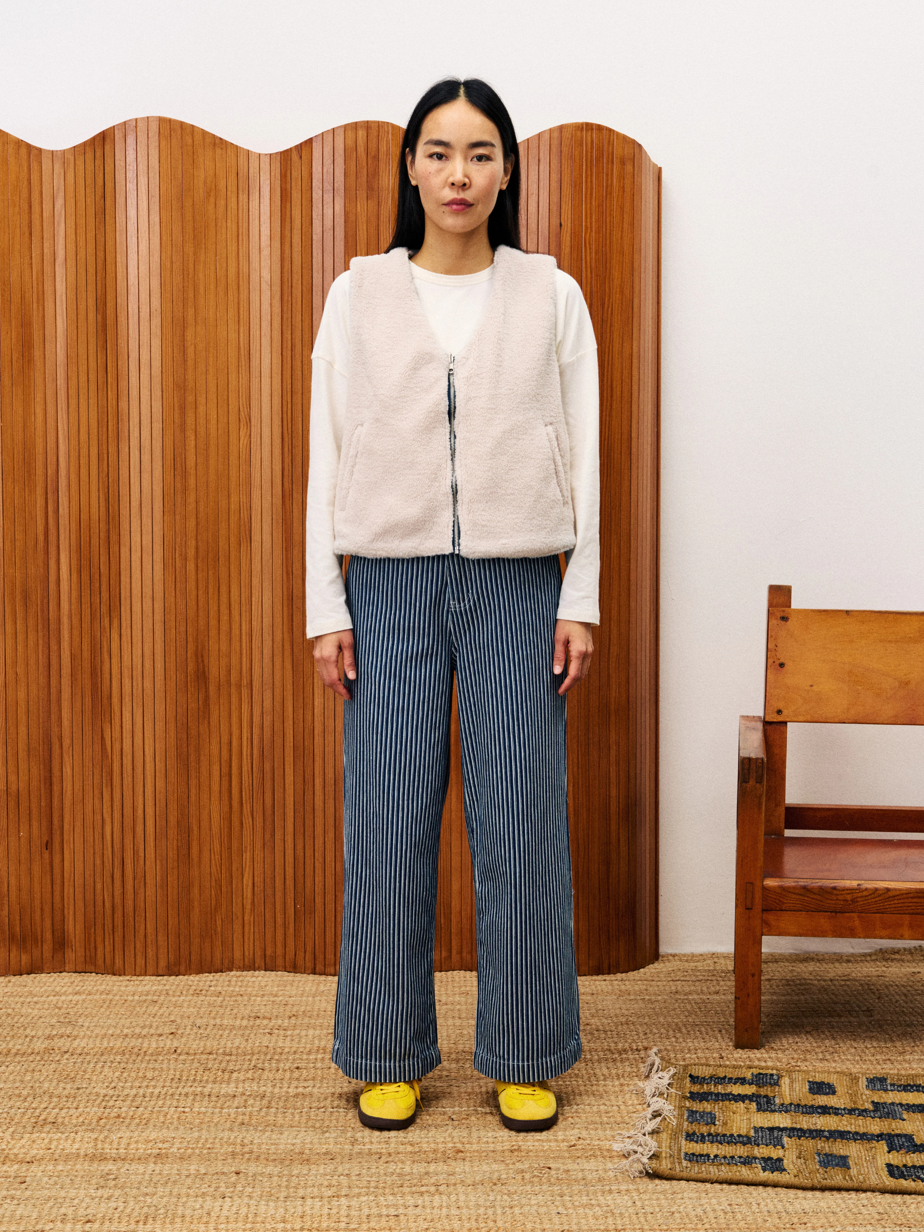 FRNCH - Bleuet Stripe Jean - 