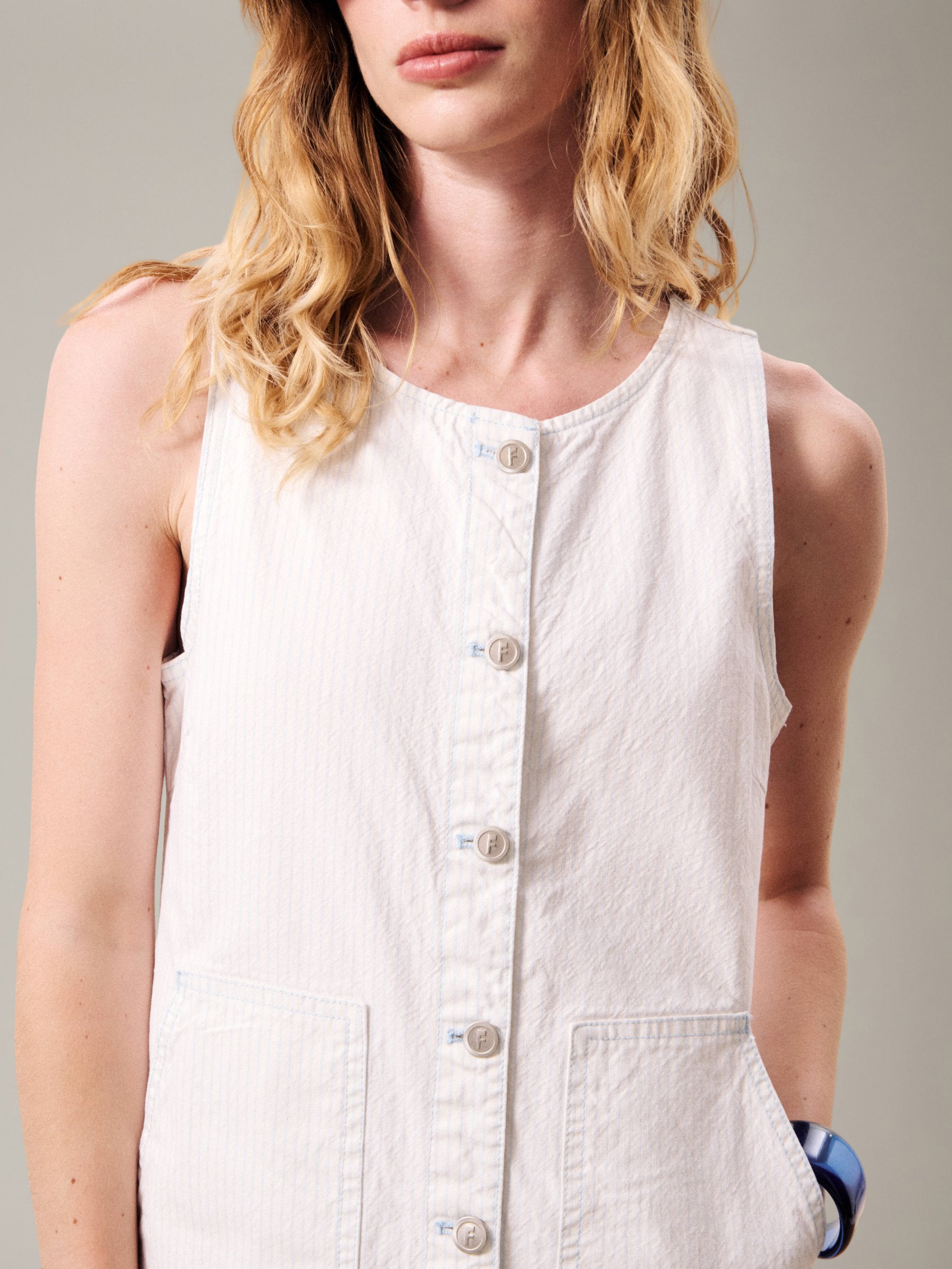 FRNCH - Calypso Stripe Dress - 