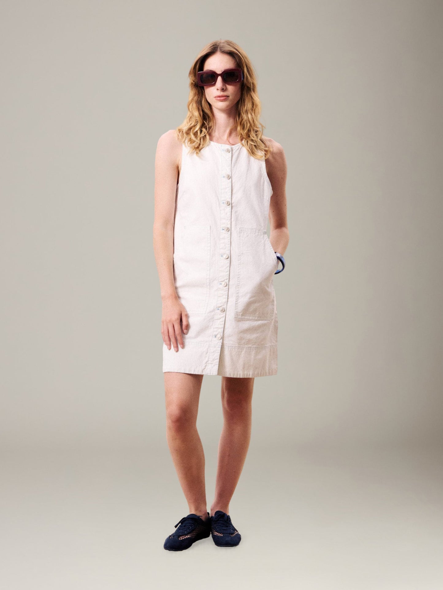 FRNCH - Calypso Stripe Dress - 