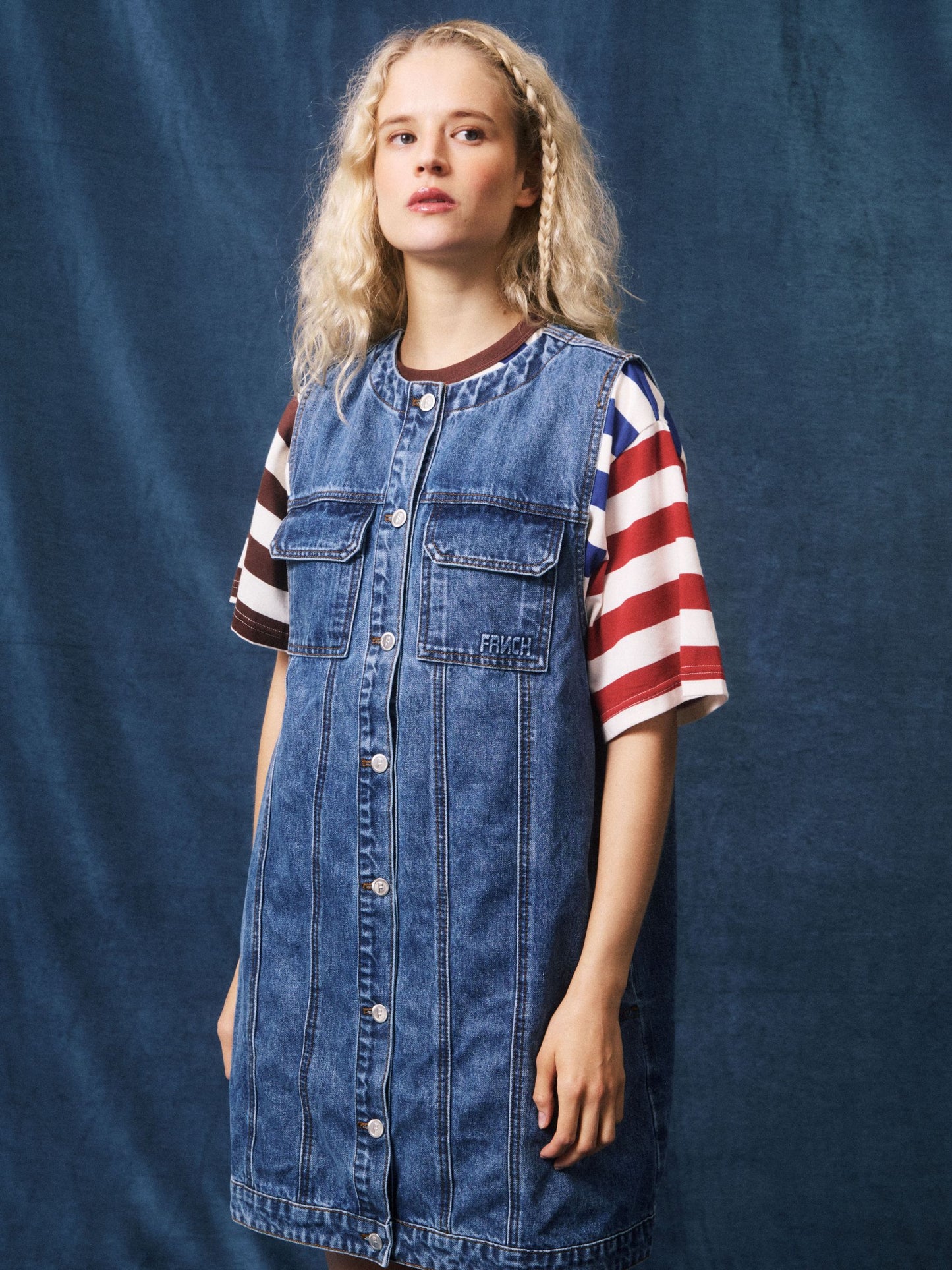 FRNCH - Elda Denim Dress - 