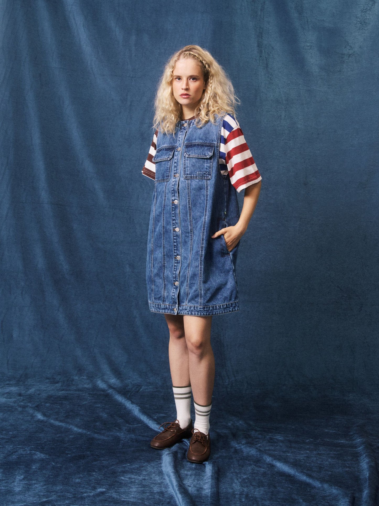 FRNCH - Elda Denim Dress - 