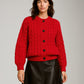 FRNCH - Guimauve Cable Cardigan - 