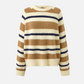 FRNCH - Himalayan Stripe Crewneck Sweater - 