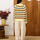 FRNCH - Himalayan Stripe Crewneck Sweater - 