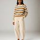 FRNCH - Himalayan Stripe Crewneck Sweater - 