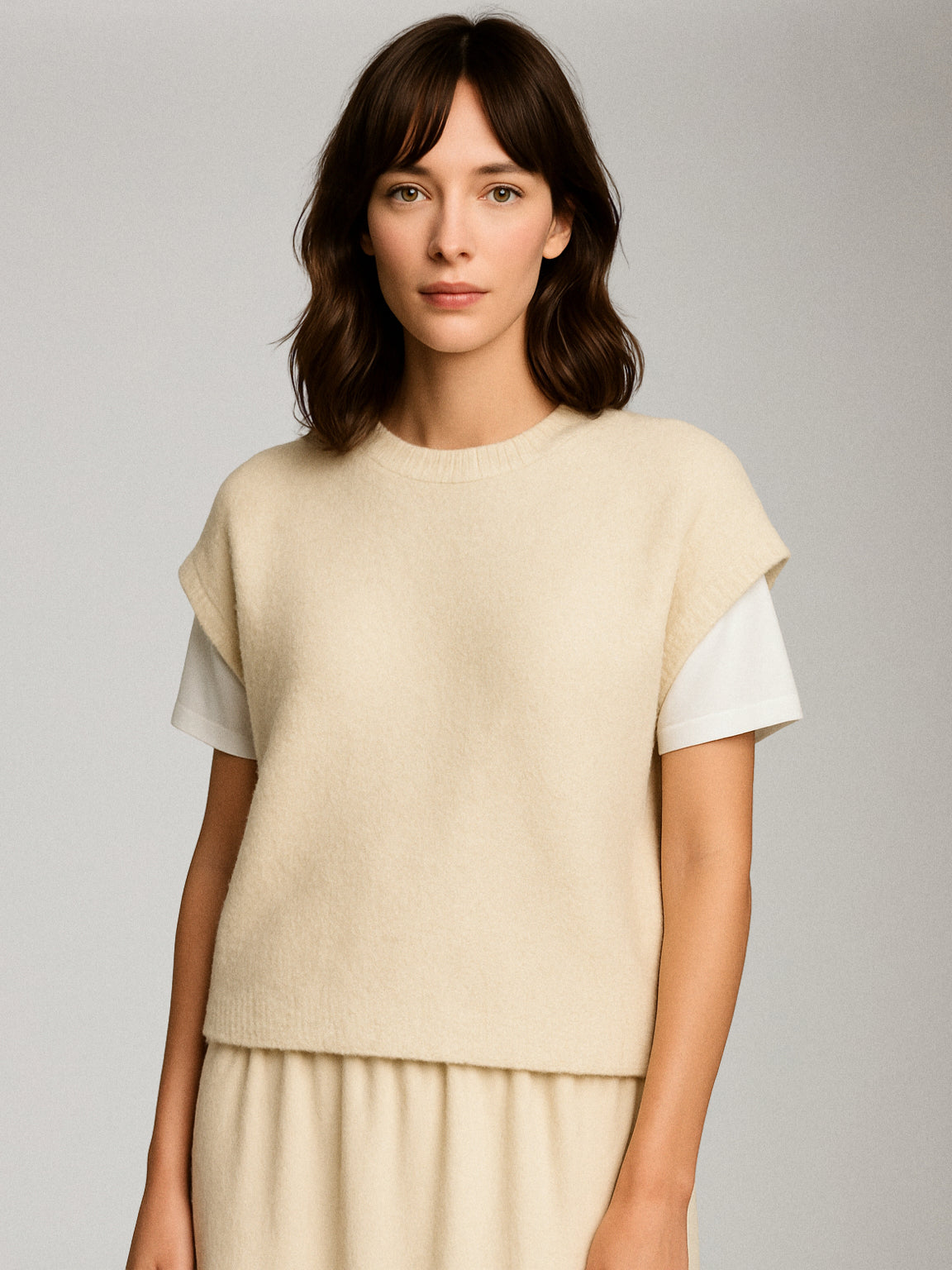 FRNCH - Jasmin Knit Vest - 