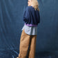 FRNCH - Match Stripe Sweatshirt - 