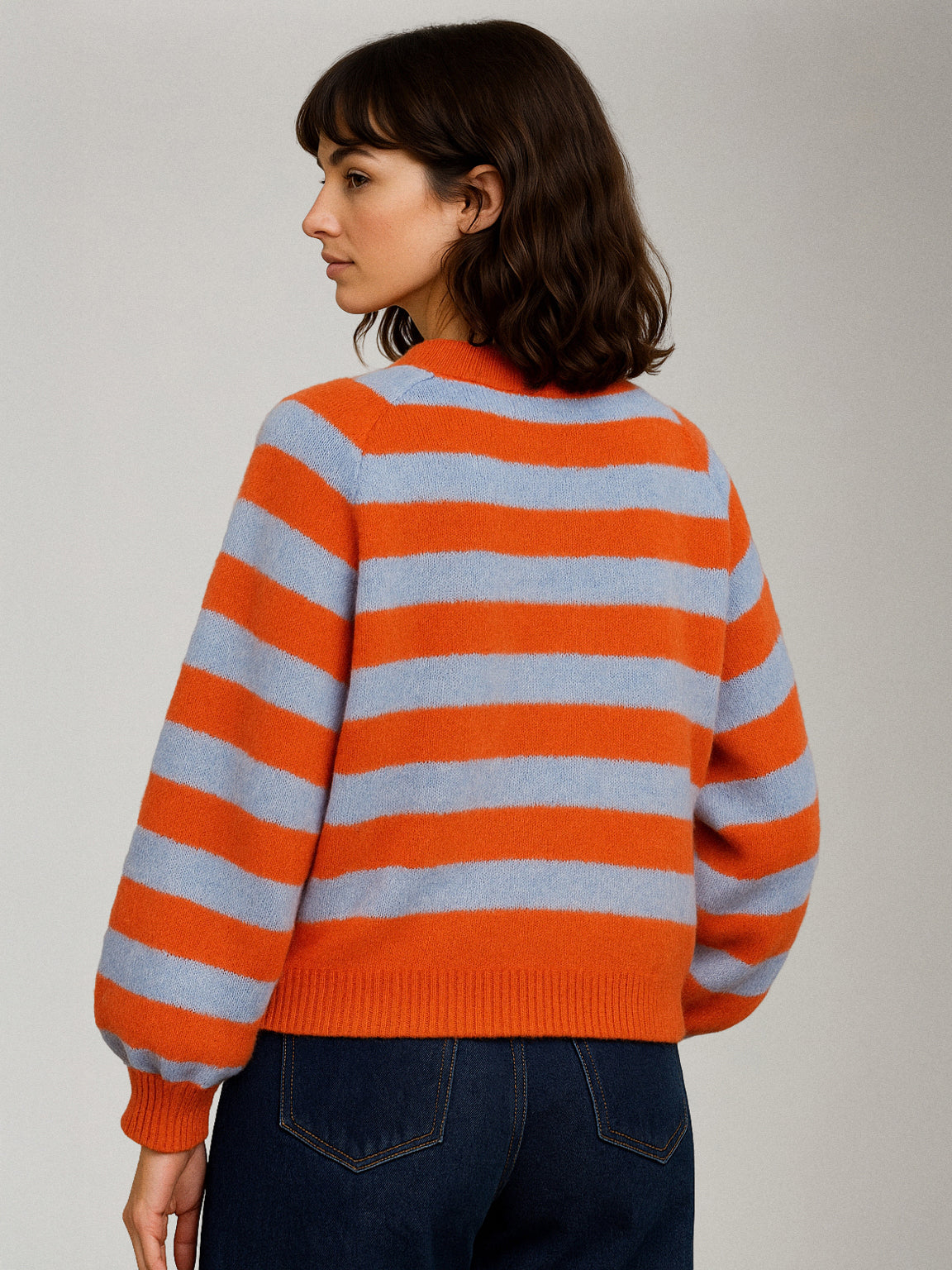 FRNCH - Morand Stripe Cardigan - 