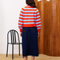 FRNCH - Morand Stripe Cardigan - 