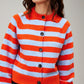 FRNCH - Morand Stripe Cardigan - 