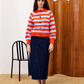 FRNCH - Morand Stripe Cardigan - 