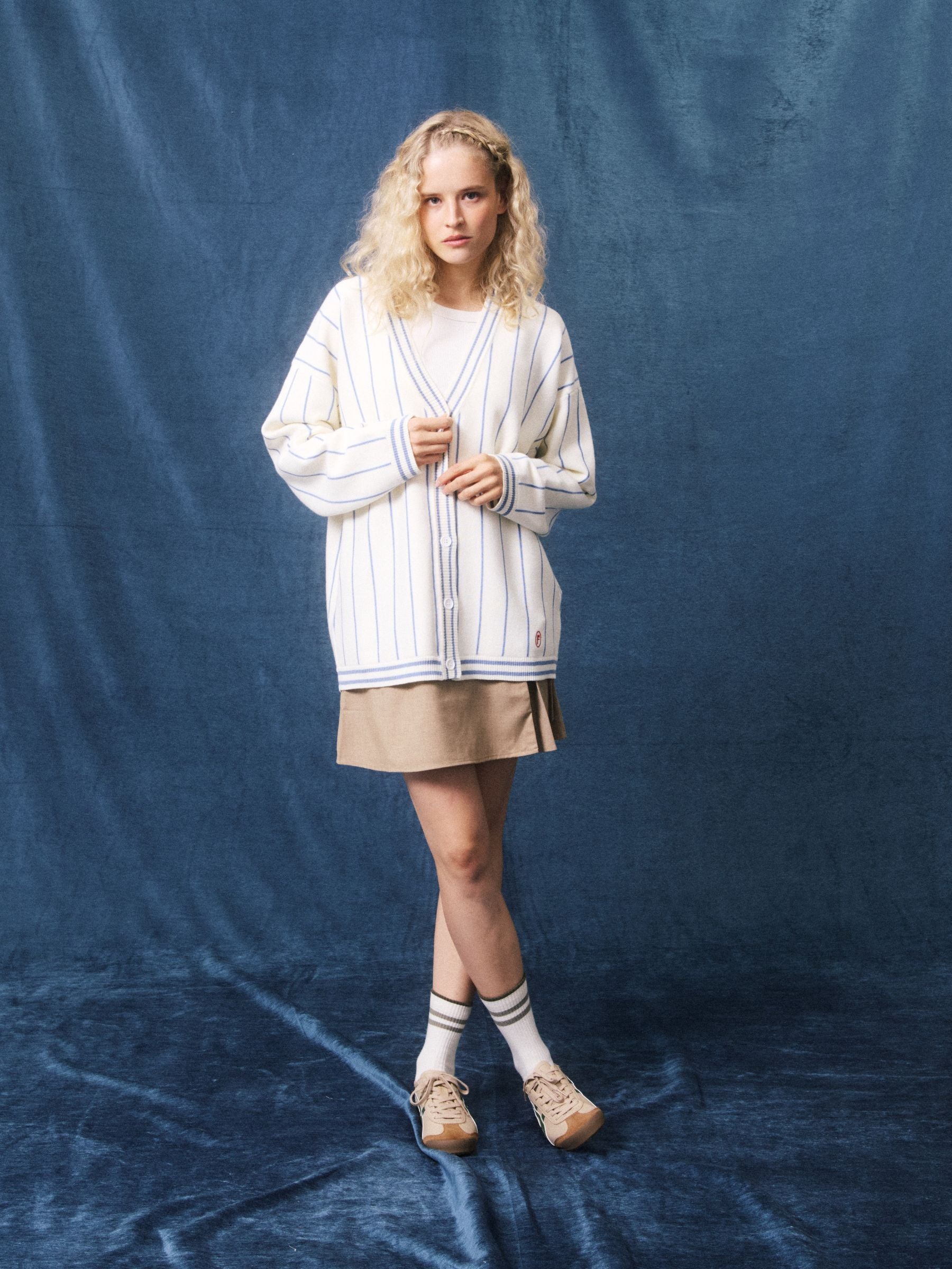 FRNCH - Nina Stripe Cardigan - 
