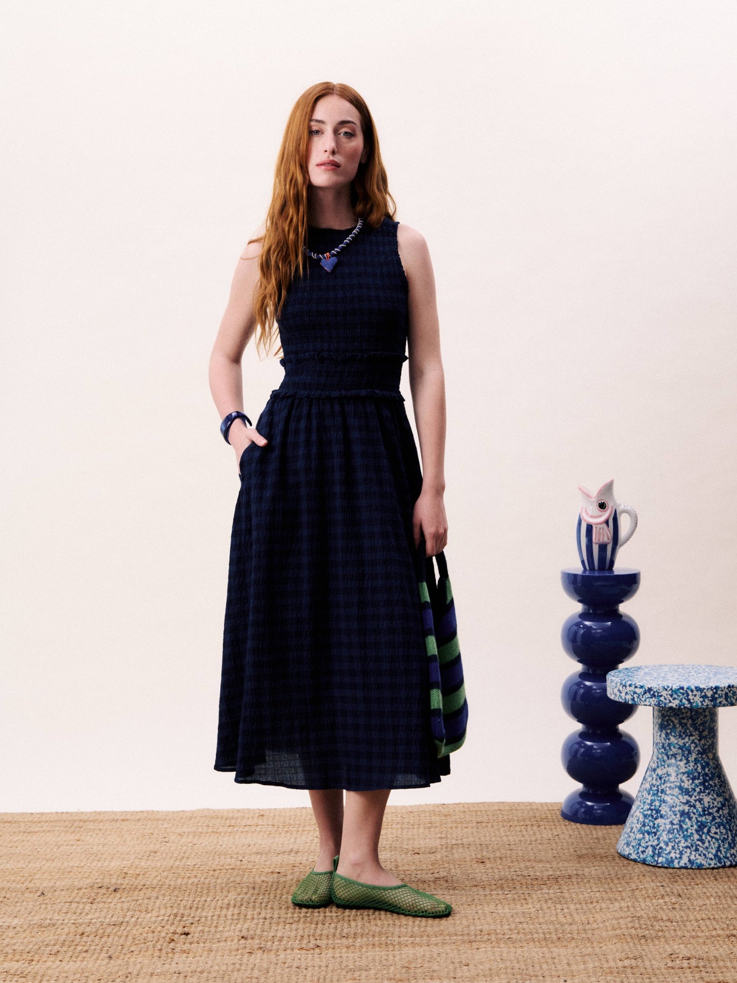 FRNCH - Saquarema Check Dress - 