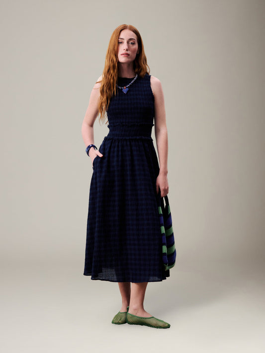 Saquarema Check Dress