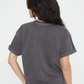 GIRL DANGEROUS-Aquarius Boyfriend Tee-Vintage Black