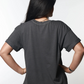 GIRL DANGEROUS-Aries Boyfriend Tee-Vintage Black